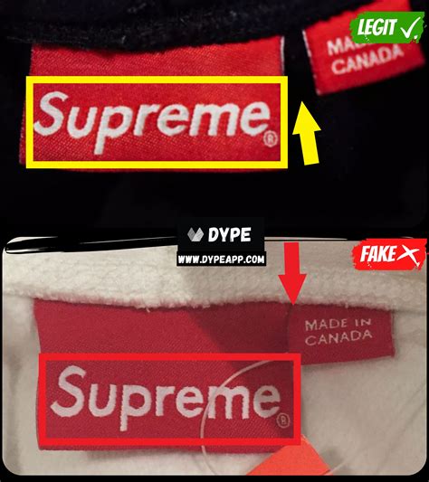 buy fake supreme clothing|how to check for fake supreme.